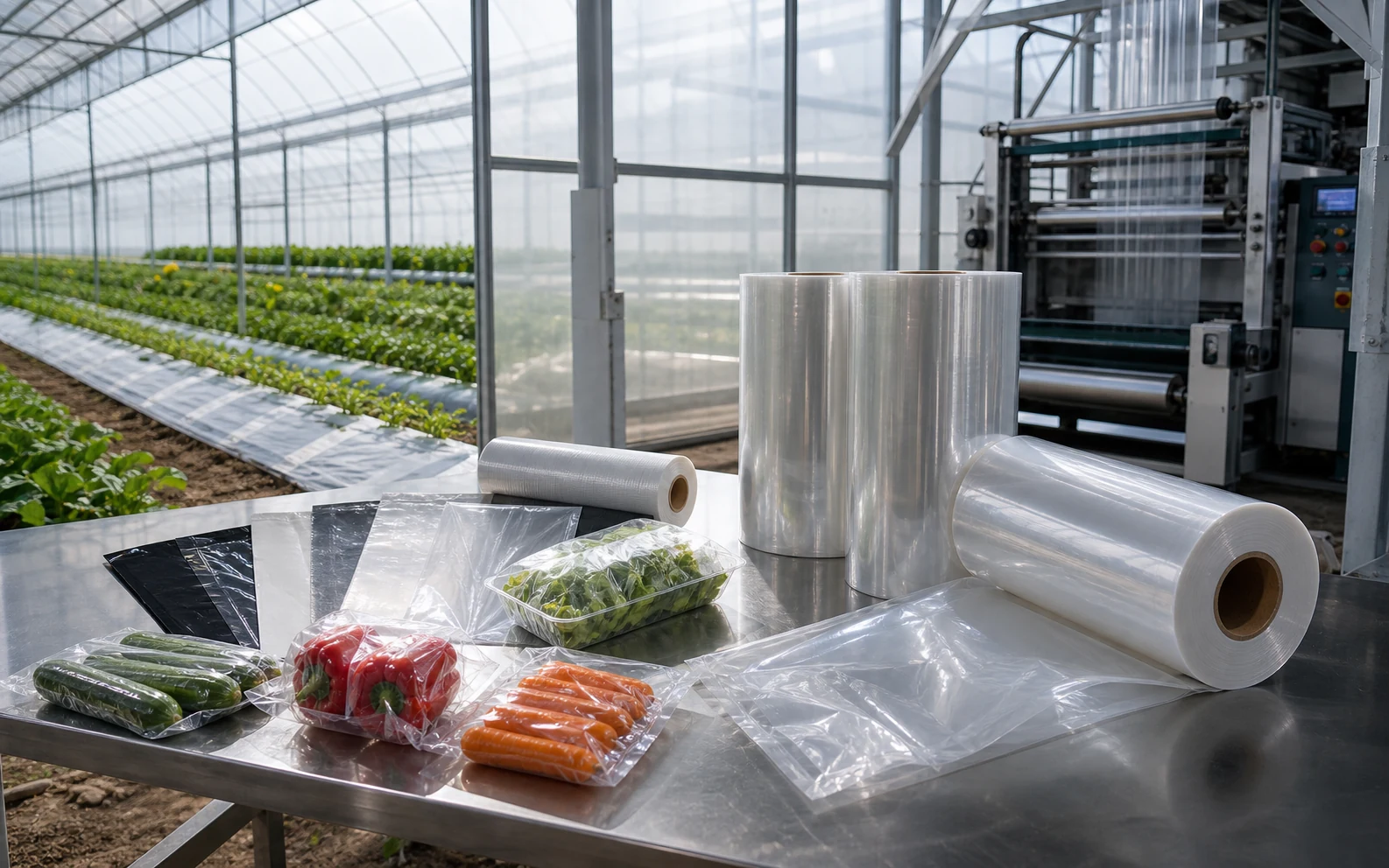 Agricultural and recyclable PE film applications